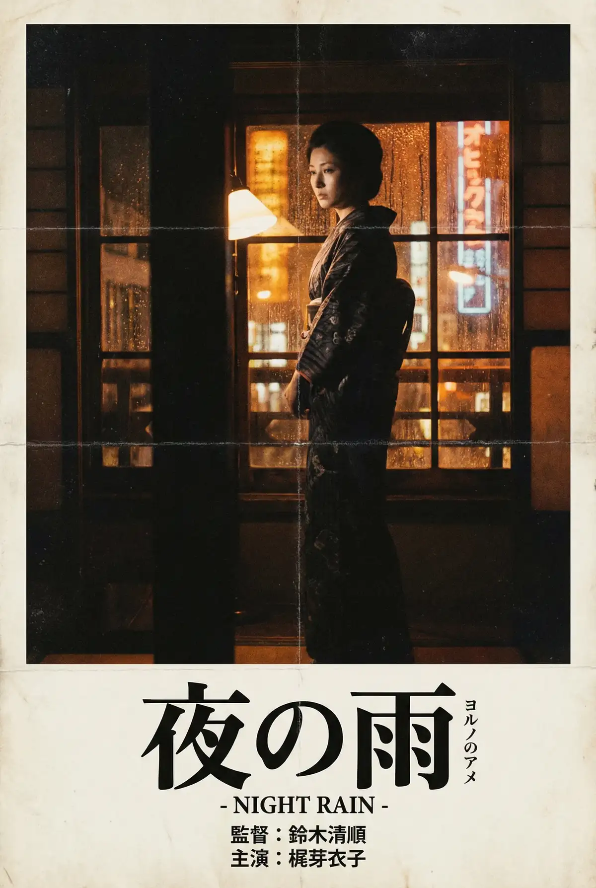 日本经典伦理电影海报 - 一杆钢枪 馆藏推荐作品